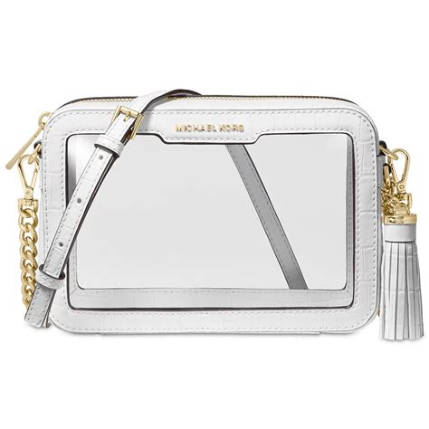 michael kors crossbody bags on sale|Michael Kors clear crossbody bag.